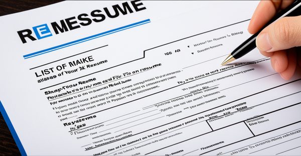 Liste des défauts à éviter sur votre cv et comment les corriger