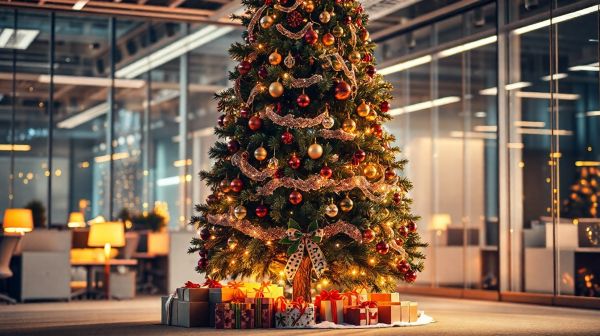 Top idées pour organiser un arbre de Noël d'entreprise réussi