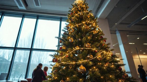 Top idées pour organiser un arbre de Noël d'entreprise réussi